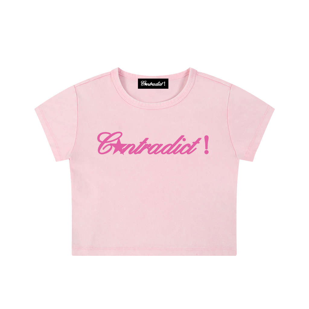 PINK BABY TEE